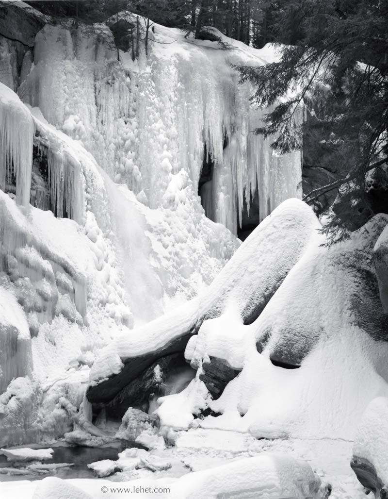 Cavendish Gorge,Vermont,1981,Winter