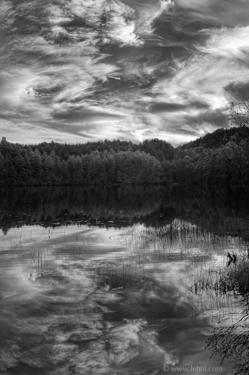 Crazy Cloud Reflection,Infrared,Post Pond