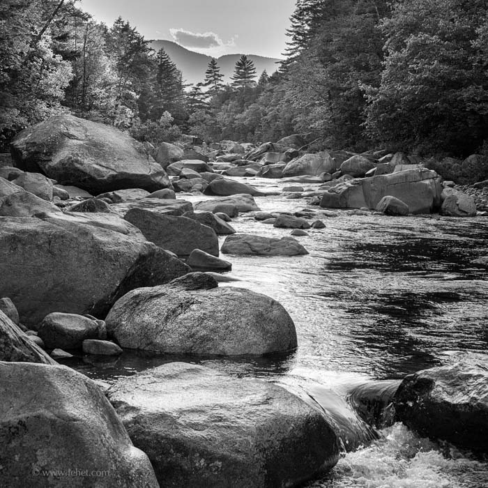 White Mountains, Swift River and Rocks