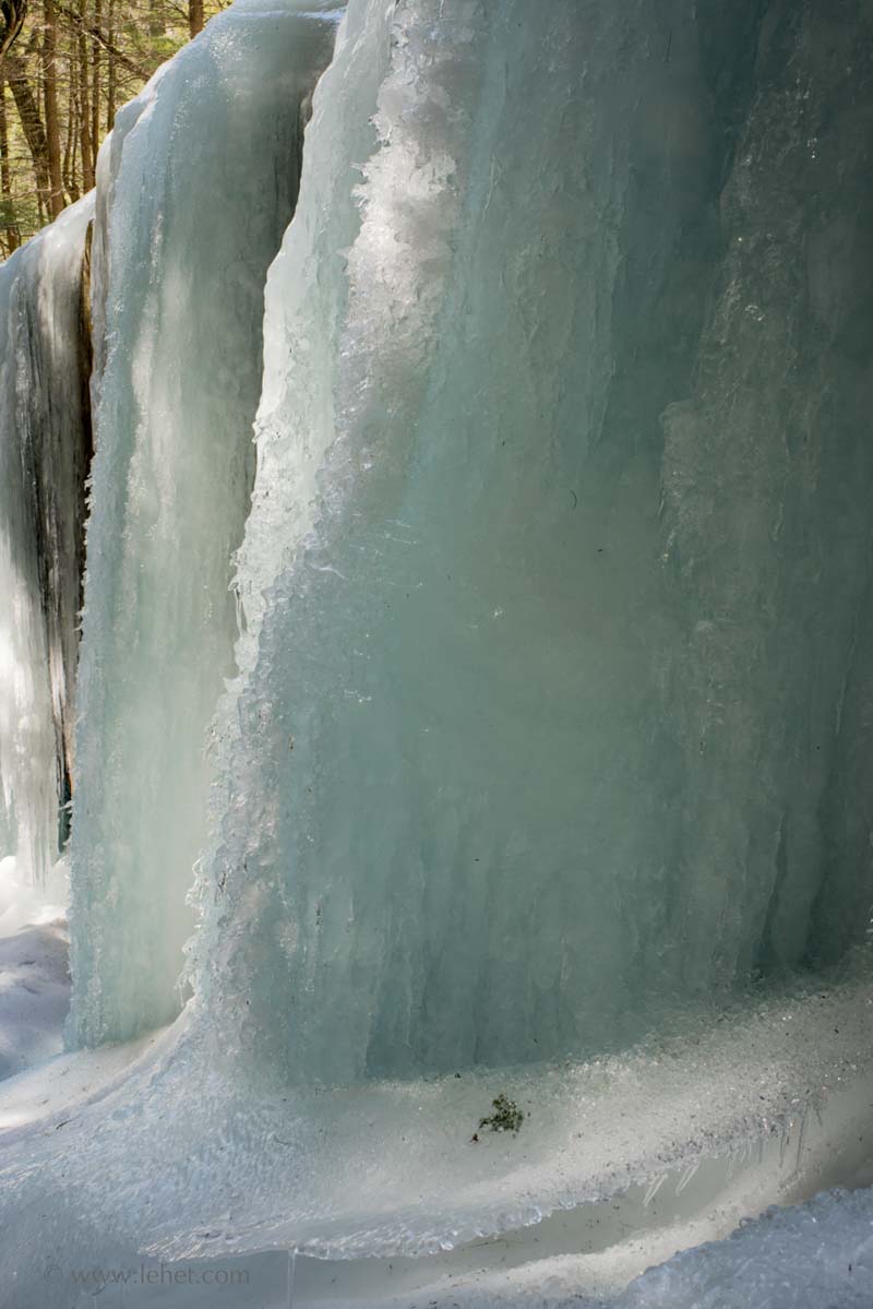 Frozen Waterfall Cliff III